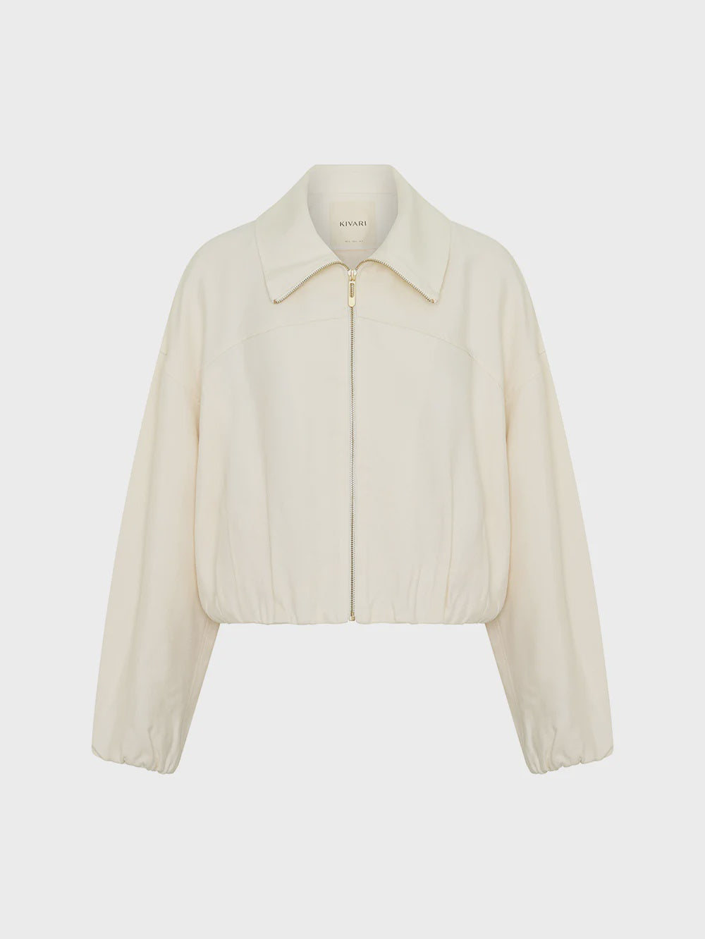 KIVARI - CASS CROPPED JACKET - IVORY
