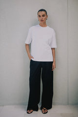 RAEF THE LABEL - ELLA BOYFRIEND TEE - WHITE