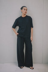 RAEF THE LABEL - ELLA BOYFRIEND TEE - BLACK