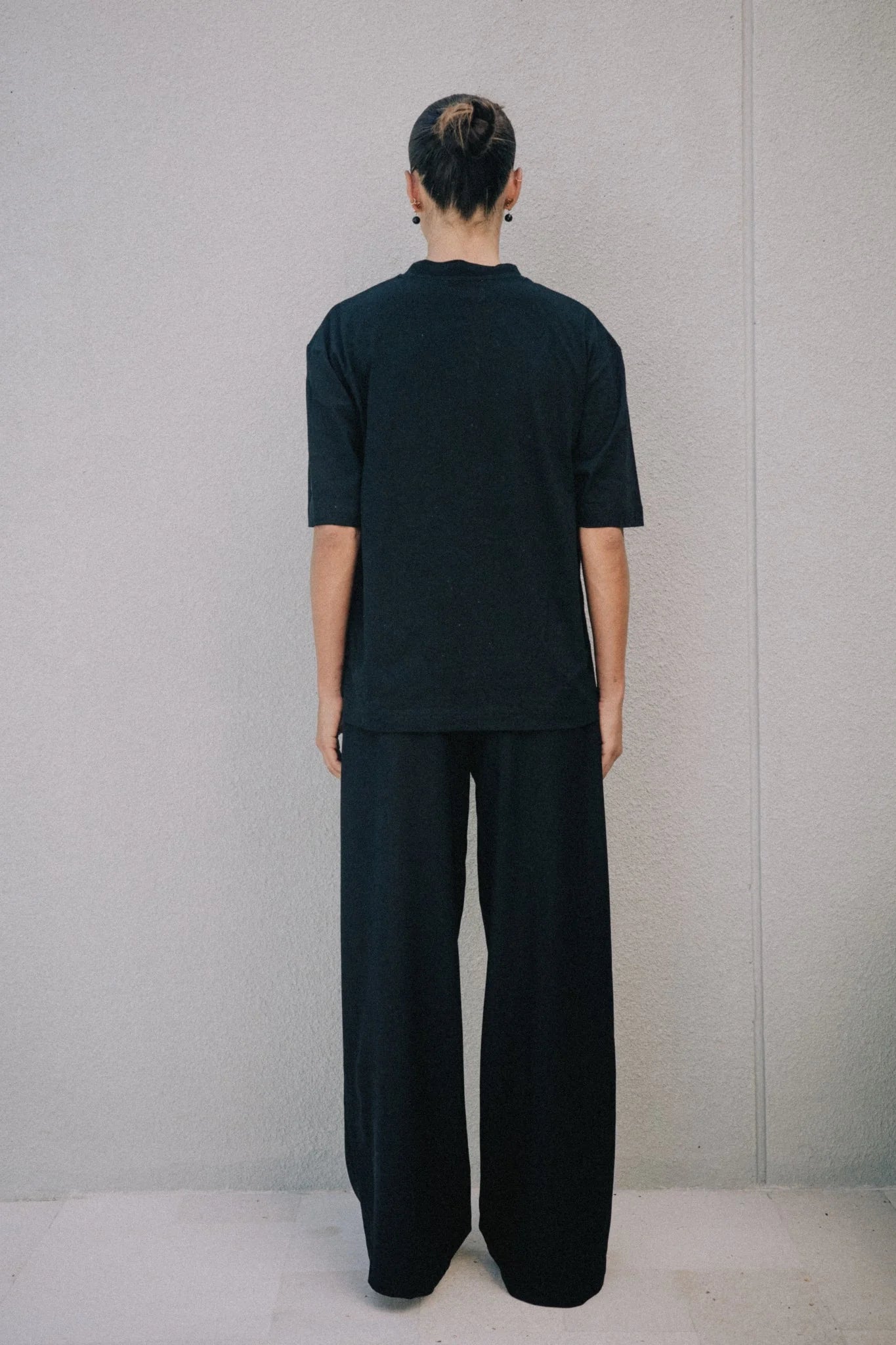 RAEF THE LABEL - ELLA BOYFRIEND TEE - BLACK