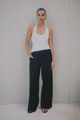 RAEF THE LABEL - TESSA HALTER TANK - WHITE