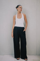 RAEF THE LABEL - TESSA HALTER TANK - WHITE