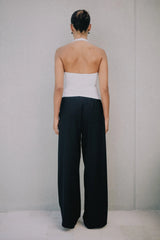 RAEF THE LABEL - TESSA HALTER TANK - WHITE