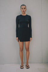 RAEF THE LABEL - NIA LONG SLEEVE TOP - BLACK