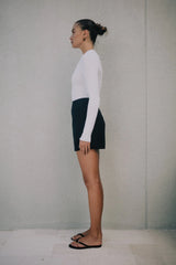 RAEF THE LABEL - NIA LONG SLEEVE TOP - WHITE