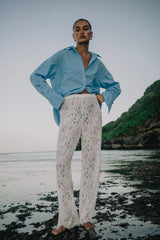RAEF THE LABEL - SHILOH LACE PANT - WHITE