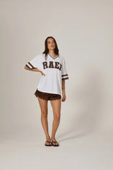 RAEF THE LABEL - KIRBY GRAPHIC TEE - WHITE CHOCOLATE