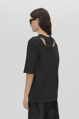 CAMILLA AND MARC - BRIAR CUT OUT TEE - BLACK