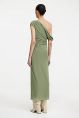 SIGNIFICANT OTHER - DREW MIDI DRESS - PESTO