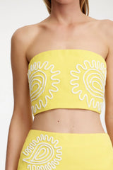 SIGNIFICANT OTHER - CARLY TOP - LEMON