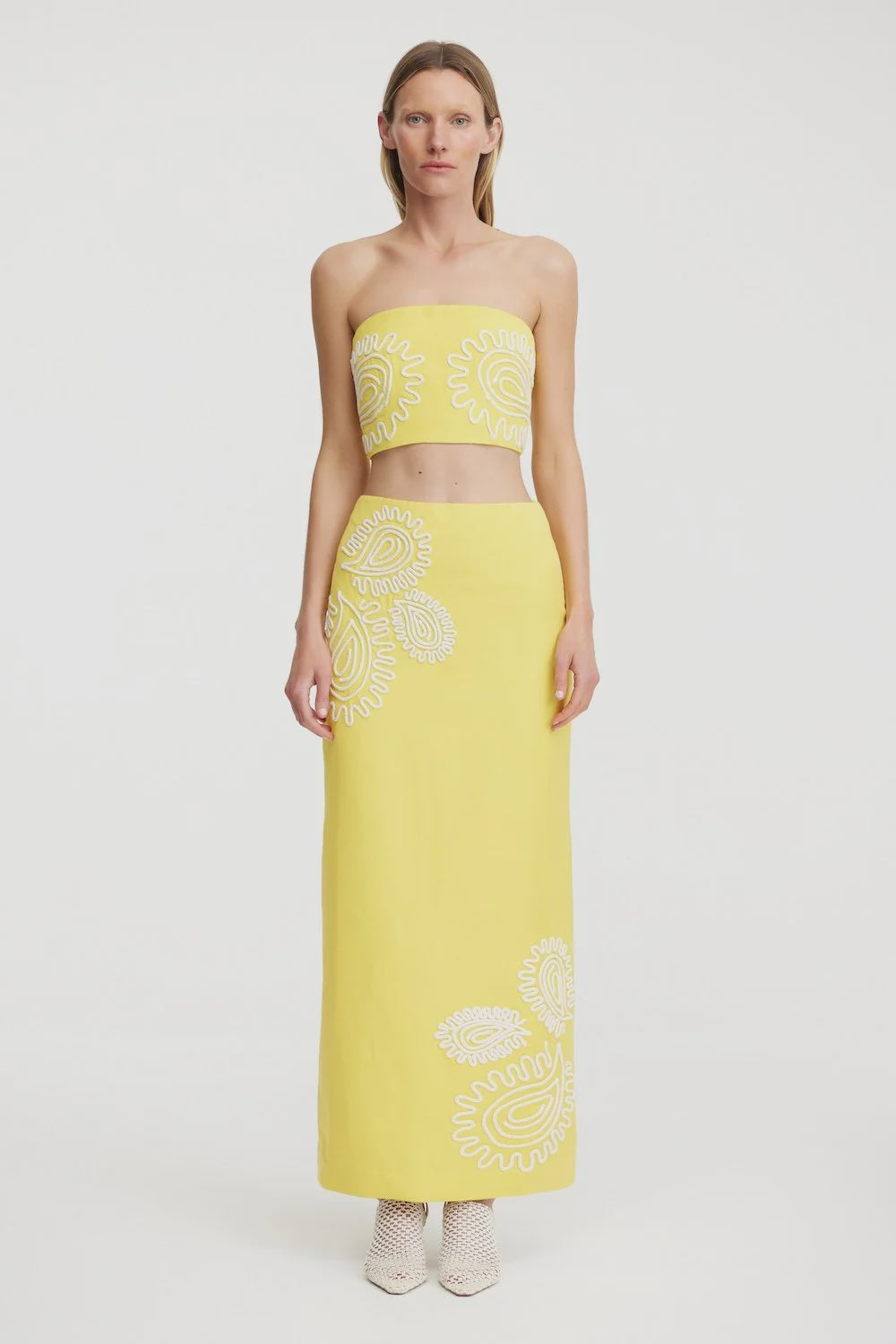 SIGNIFICANT OTHER - CARLY MAXI SKIRT - LEMON