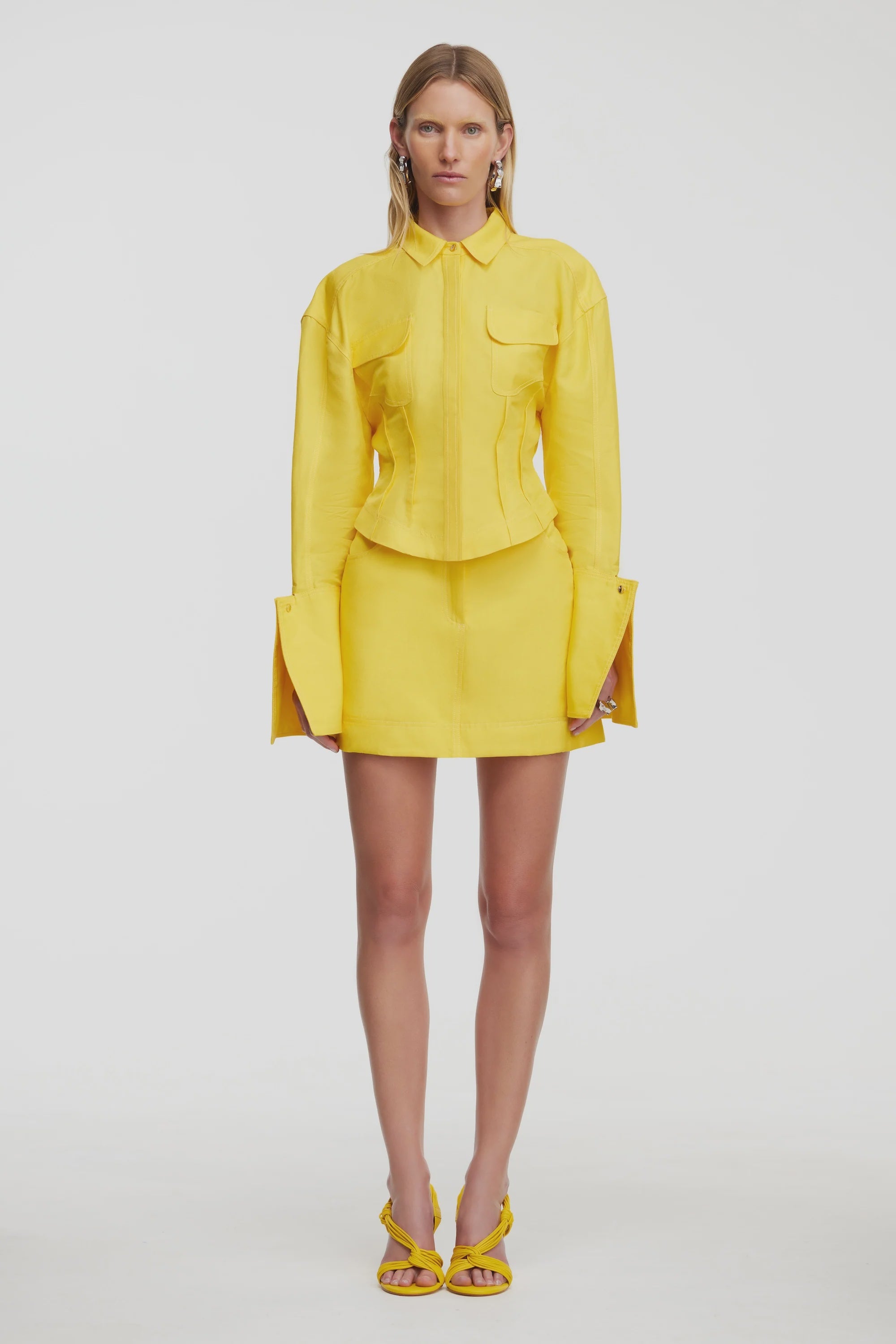 ACLER - GARDIE SHIRT - CITRINE YELLOW