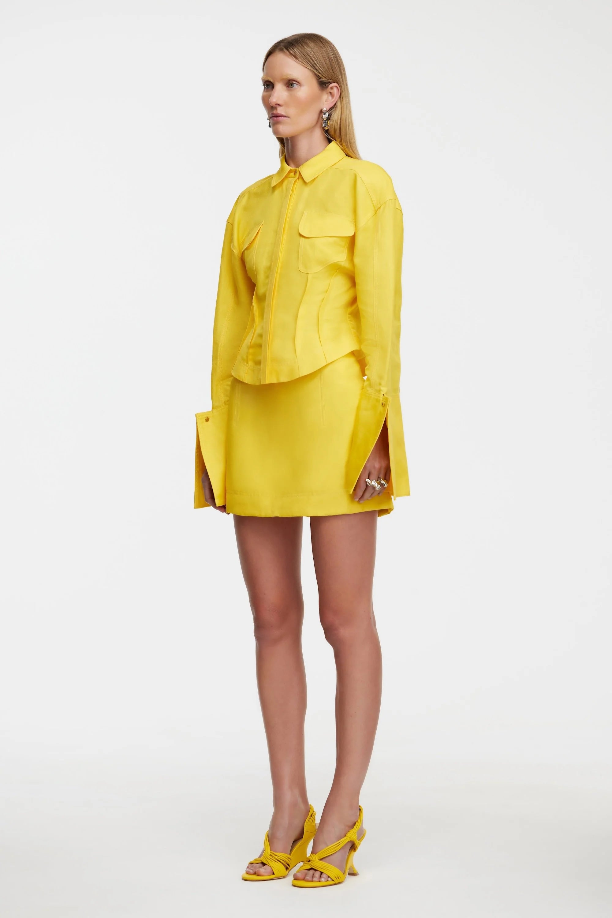 ACLER - GARDIE SHIRT - CITRINE YELLOW