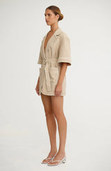 SIGNIFICANT OTHER - ABRIELLE SHIRT DRESS - SAND