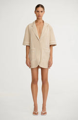 SIGNIFICANT OTHER - ABRIELLE SHIRT DRESS - SAND