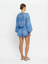 KIVARI - DANIELLE TOP - BLUE