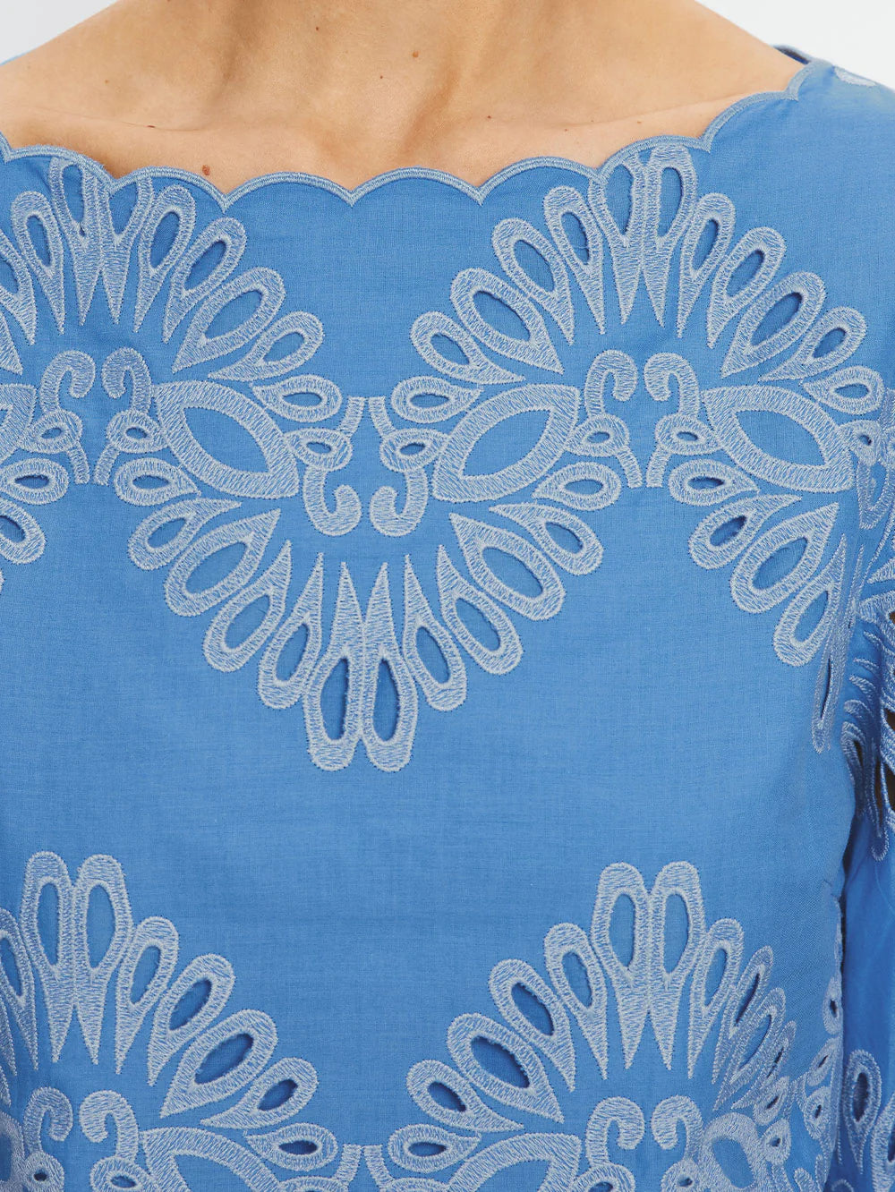 KIVARI - DANIELLE TOP - BLUE