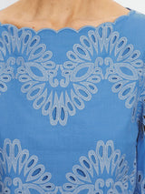 KIVARI - DANIELLE TOP - BLUE