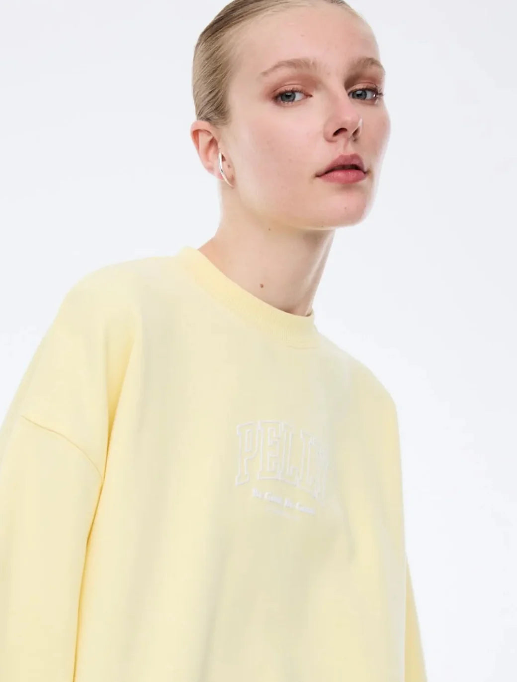 ENA PELLY - PELLY DO GOOD SWEATSHIRT - PANNA COTTA