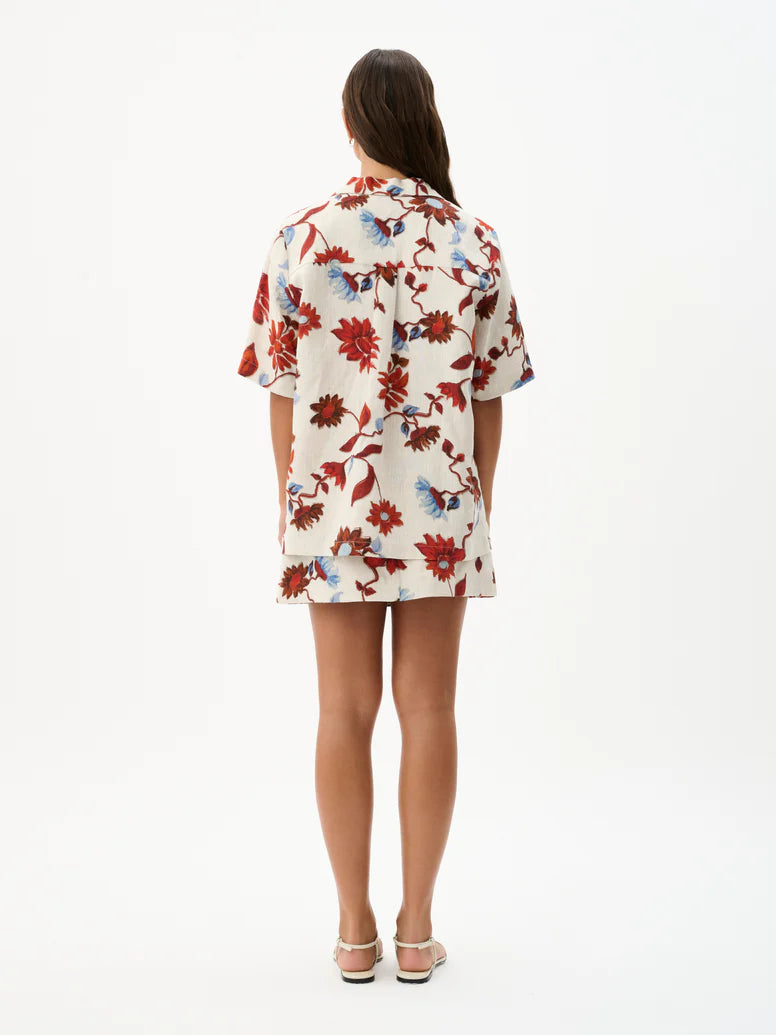 ROAME - CRUZ SHIRT - CACTUS BLOOM SAND