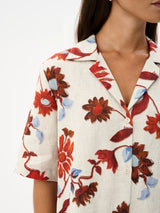 ROAME - CRUZ SHIRT - CACTUS BLOOM SAND