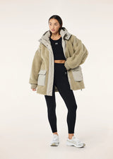 PE NATION - DISTRICT JACKET - BISCUIT