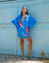 SUMMI SUMMI - LS OS SHIRT - KOI