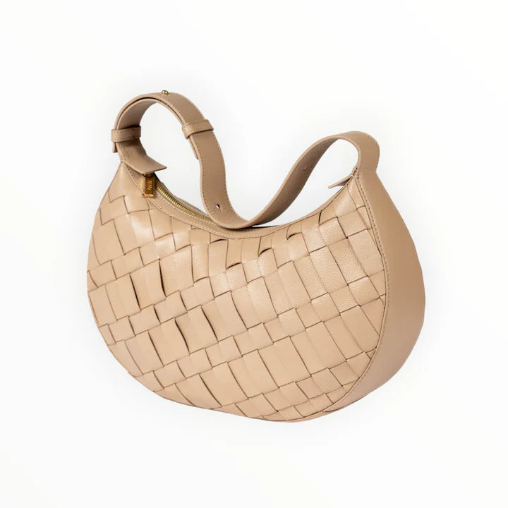 ALEO - SIENNA SHOULDER BAG - TAUPE