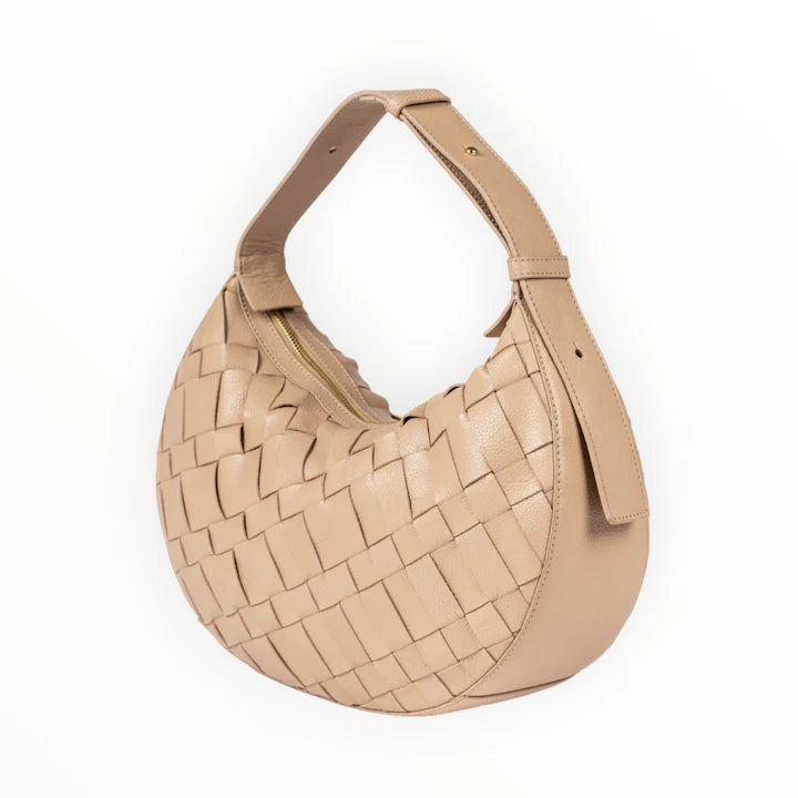 ALEO - SIENNA SHOULDER BAG - TAUPE