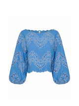 KIVARI - DANIELLE TOP - BLUE