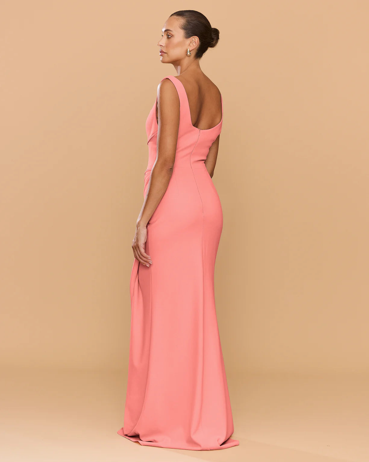 CATHERINE FERRARO - ELENA GOWN - PEACH
