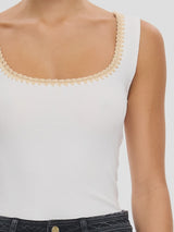 KIVARI - ESME TANK TOP - IVORY