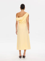 KIVARI - KARINA MIDI DRESS - BUTTER