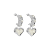MOUNTAIN & MOON - ELENA EARRINGS - SILVER PEARL