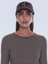 ENA PELLY - EP BOLD LOGO CAP - MOCHA