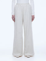 ENA PELLY - PARIS TERRY TRACK PANT - OAT MARLE