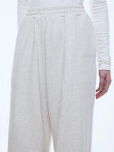 ENA PELLY - PARIS TERRY TRACK PANT - OAT MARLE