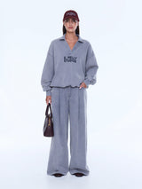 ENA PELLY - IVA JERSEY POLO - DOVE GREY