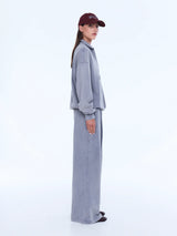 ENA PELLY - IVA JERSEY POLO - DOVE GREY