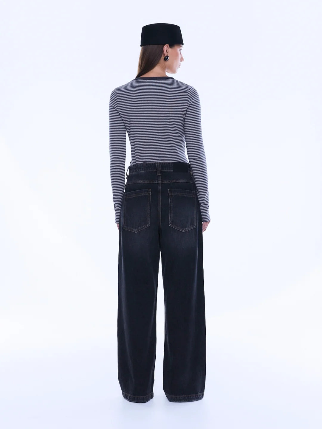 ENA PELLY - GEORGIA DENIM JEAN - BLACK WASH