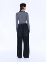 ENA PELLY - GEORGIA DENIM JEAN - BLACK WASH