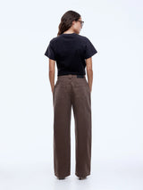 ENA PELLY - LEESA DENIM JEAN - WASHED MOCHA