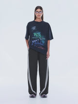 ENA PELLY - MAEVE RELAXED TEE - VINTAGE BLACK/EP