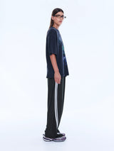 ENA PELLY - MAEVE RELAXED TEE - VINTAGE BLACK/EP