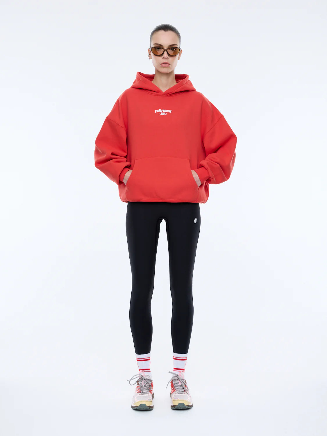 ENA PELLY - PELLY SPORT HOODIE - FLAME RED