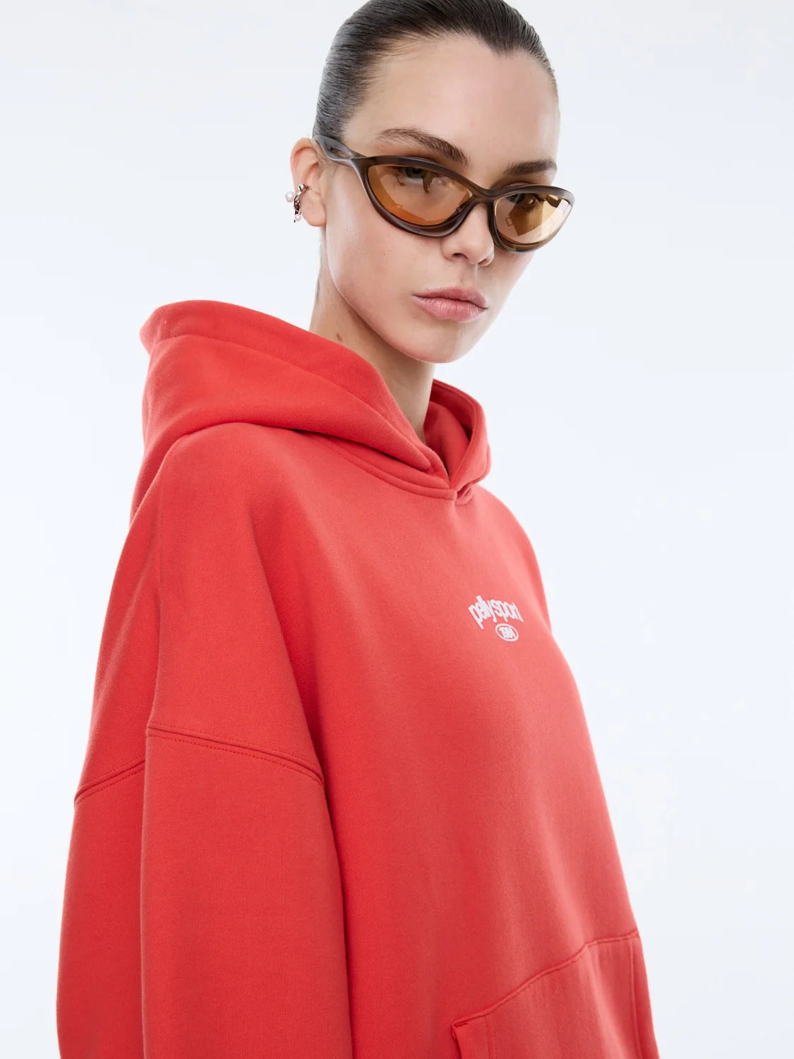 ENA PELLY - PELLY SPORT HOODIE - FLAME RED