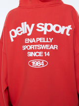 ENA PELLY - PELLY SPORT HOODIE - FLAME RED