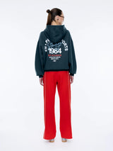 ENA PELLY - SCRIPT STUDIO HOODIE - EMERALD