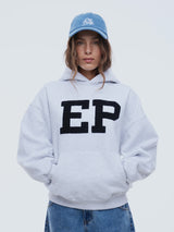 ENA PELLY - EP HOODIE - WHITE MARLE