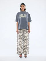 ENA PELLY - PELLY WORLD TOUR TEE - WASHED GREY